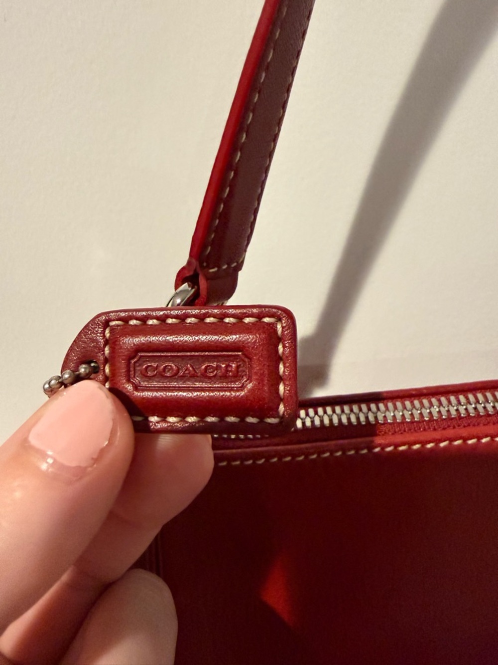 Coach Vintage Leather Hampton Purse Handbag No. A3S-7785 in excellent condition - Picture 4 of 10